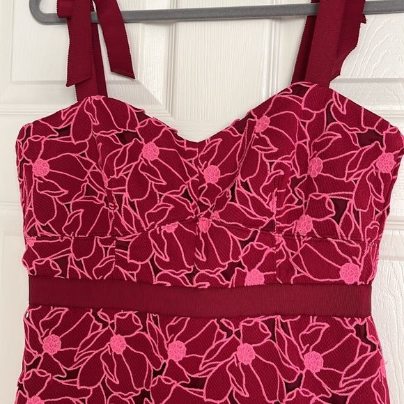 NWT JCREW Eyelet midi dress with flounce hem - Picture 6 of 11